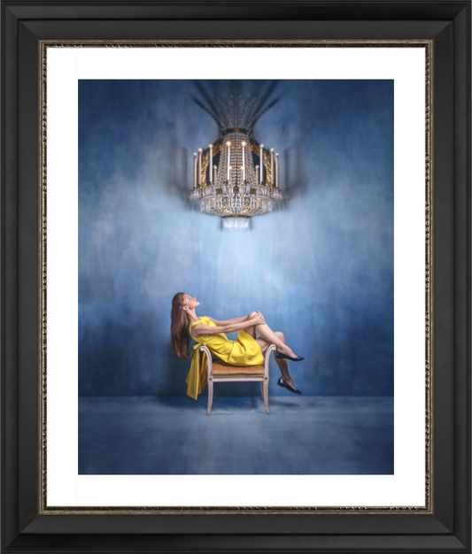 Feeling blue, wearing yellow