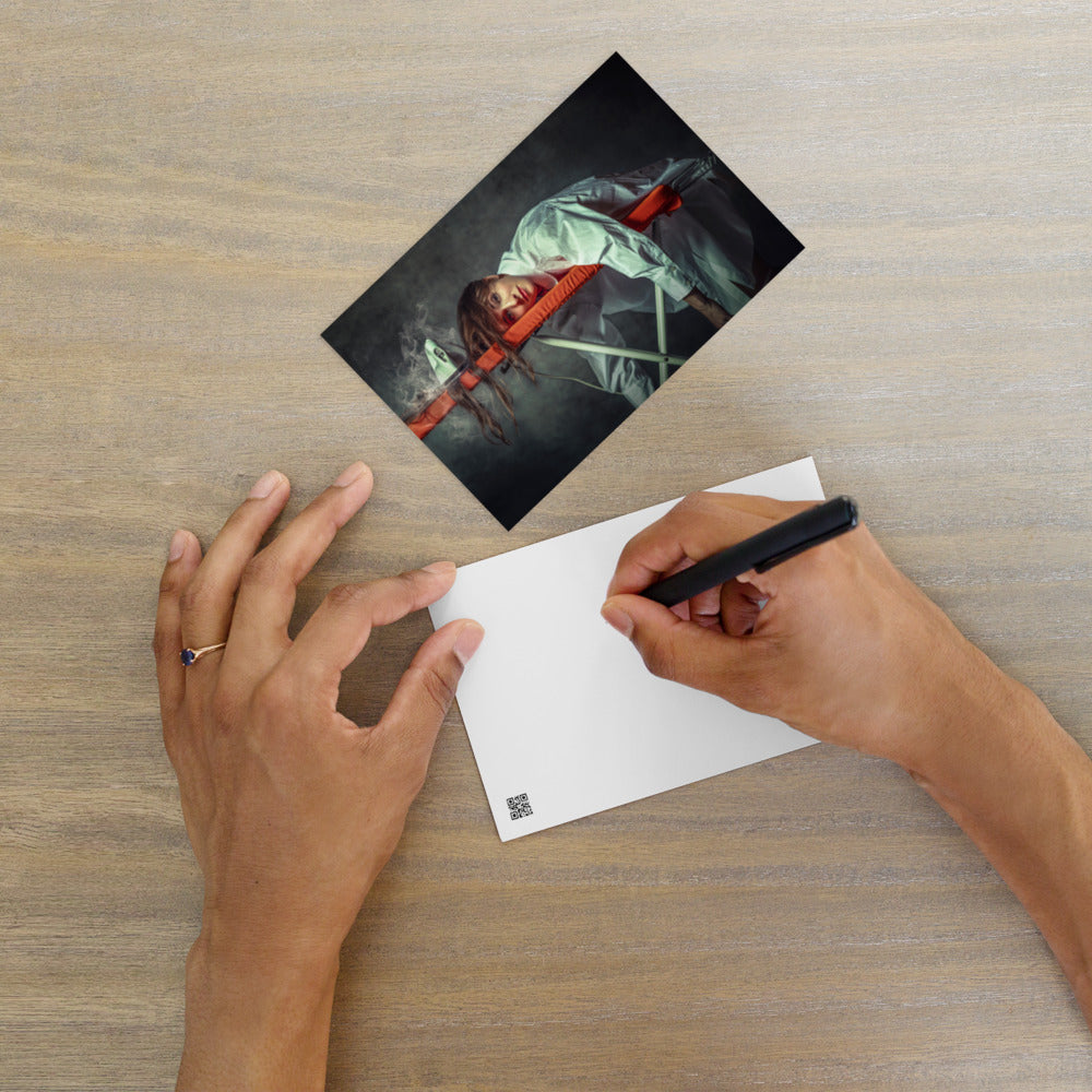 A Woman’s Work Postcard