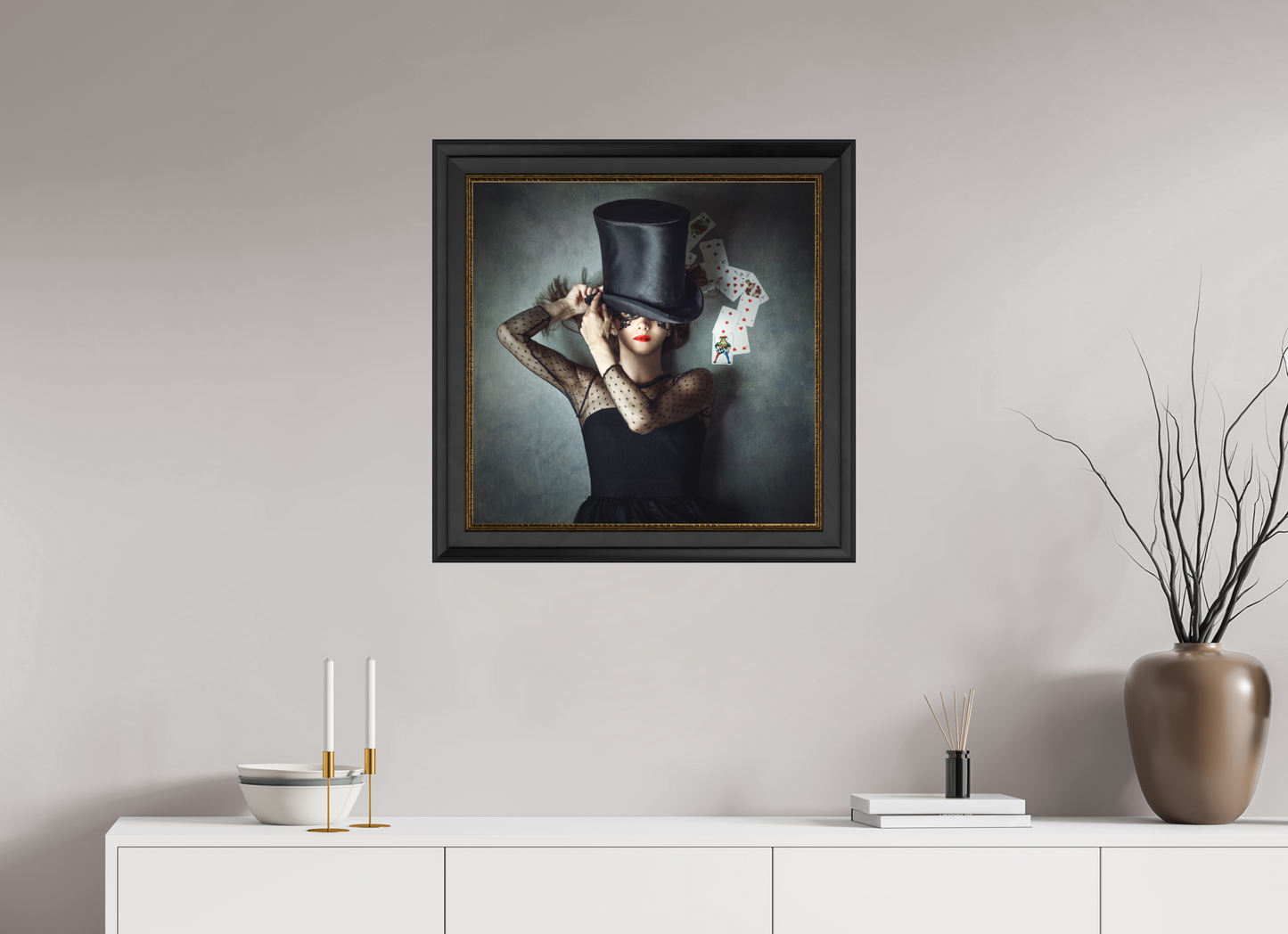 60 x 60 cm, DIAMOND Edition Always Keep One The Joker