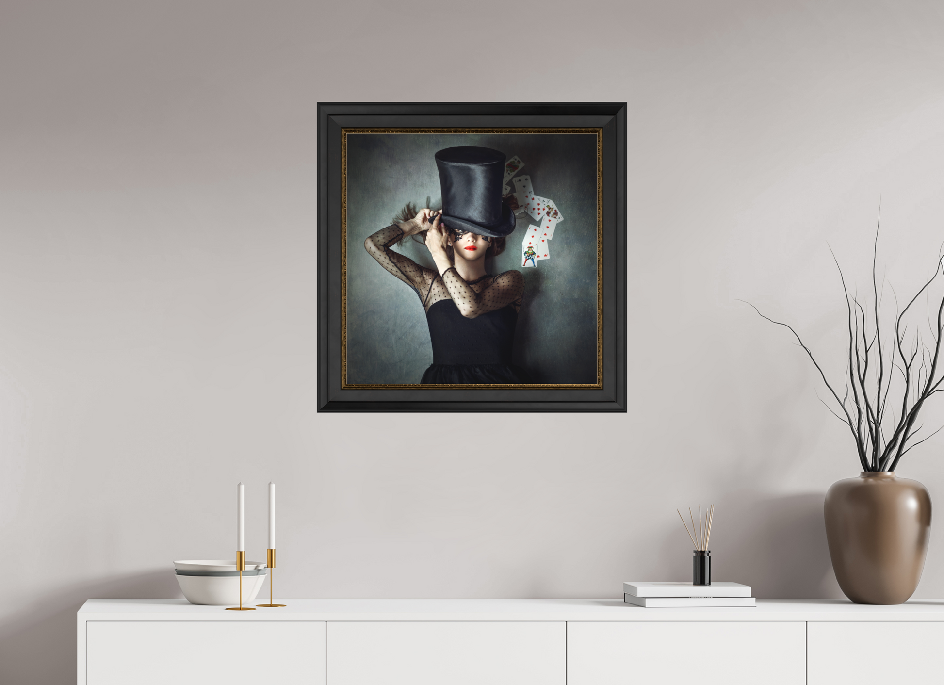 60 x 60 cm, DIAMOND Edition Always Keep One The Joker