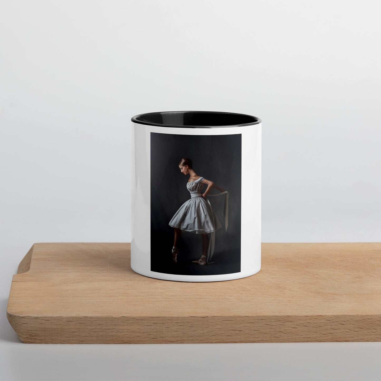 …and Degas painted her blue - Mug with Color Inside