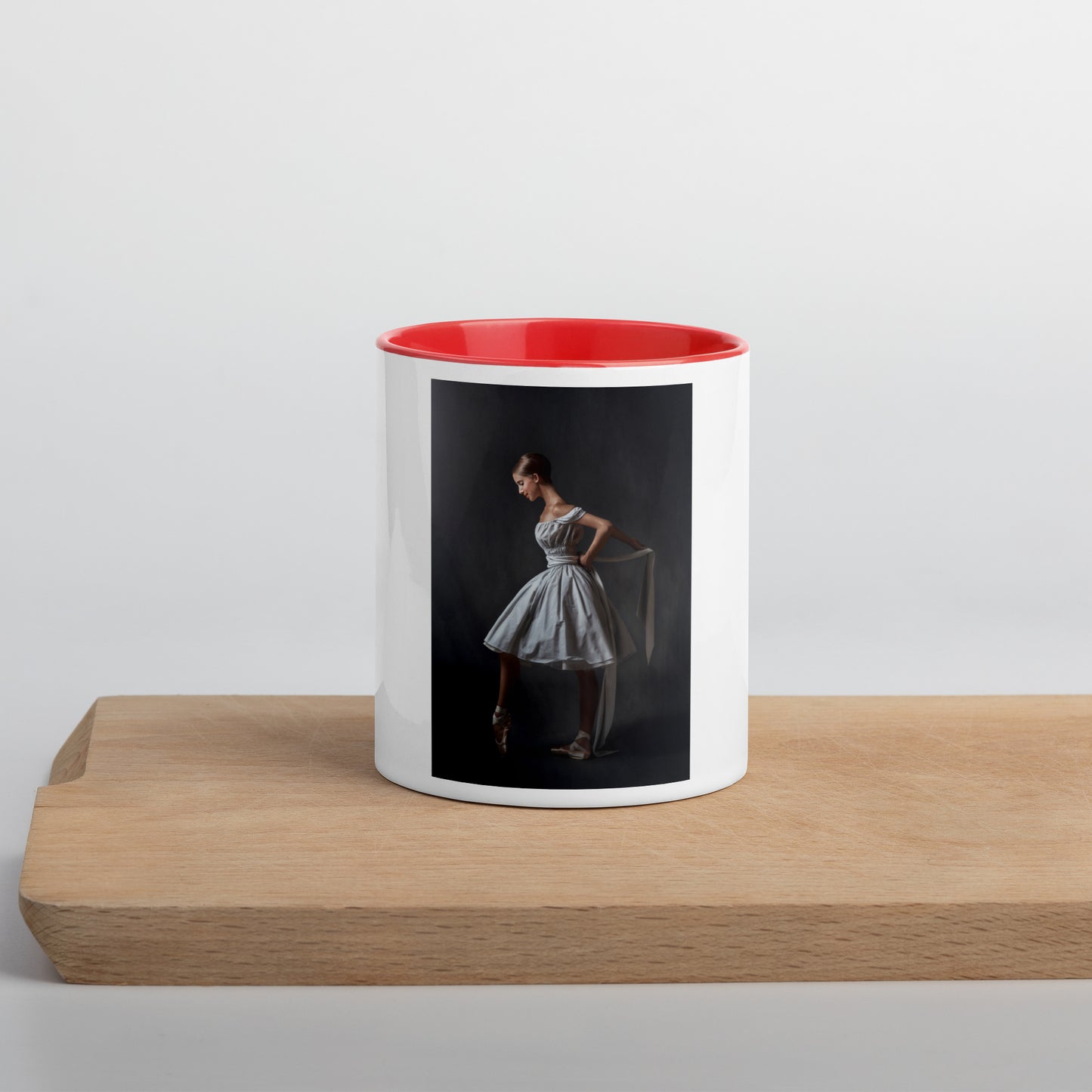 …and Degas painted her blue - Mug with Color Inside